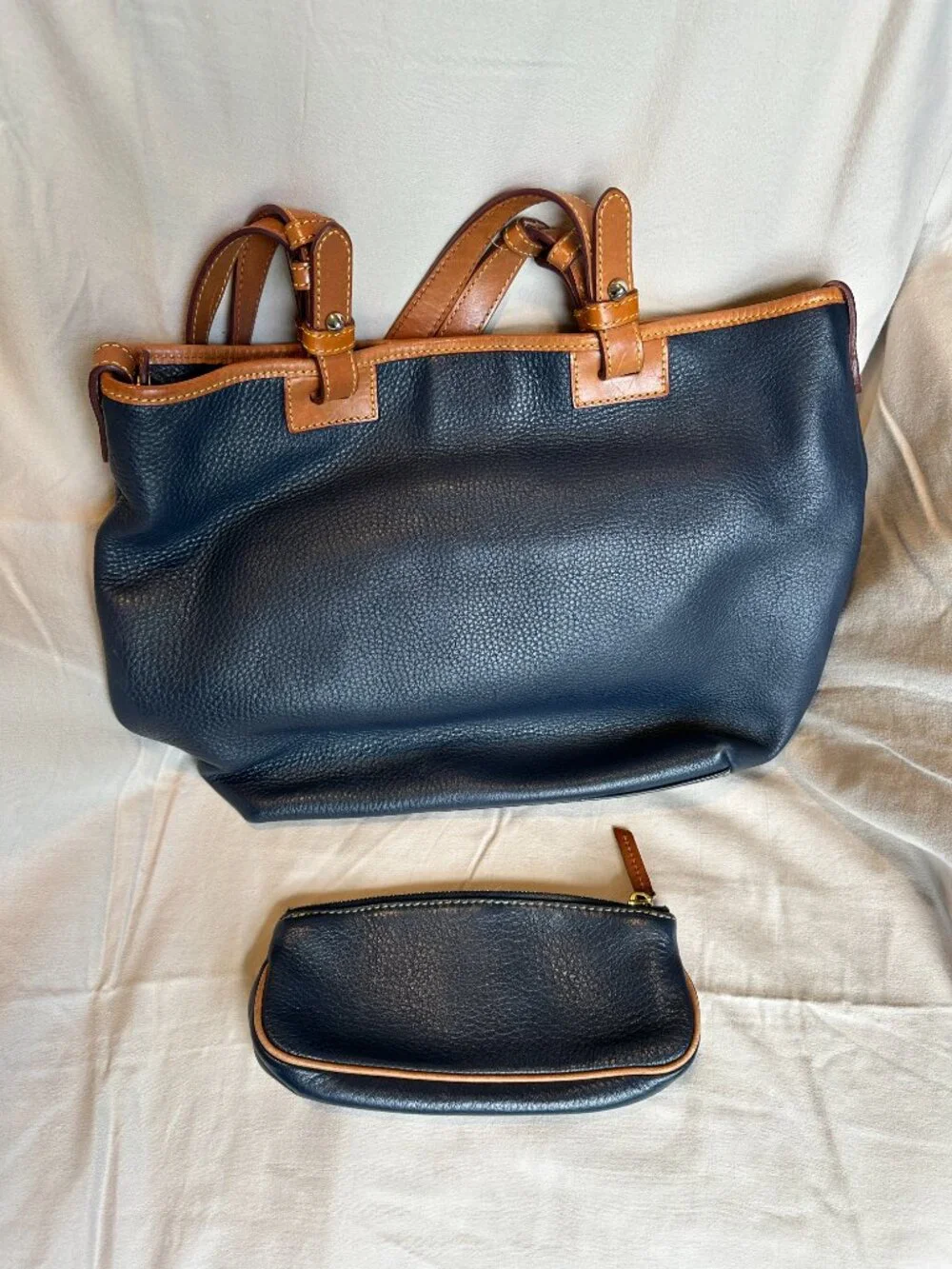 Dooney & Bourke blue brown